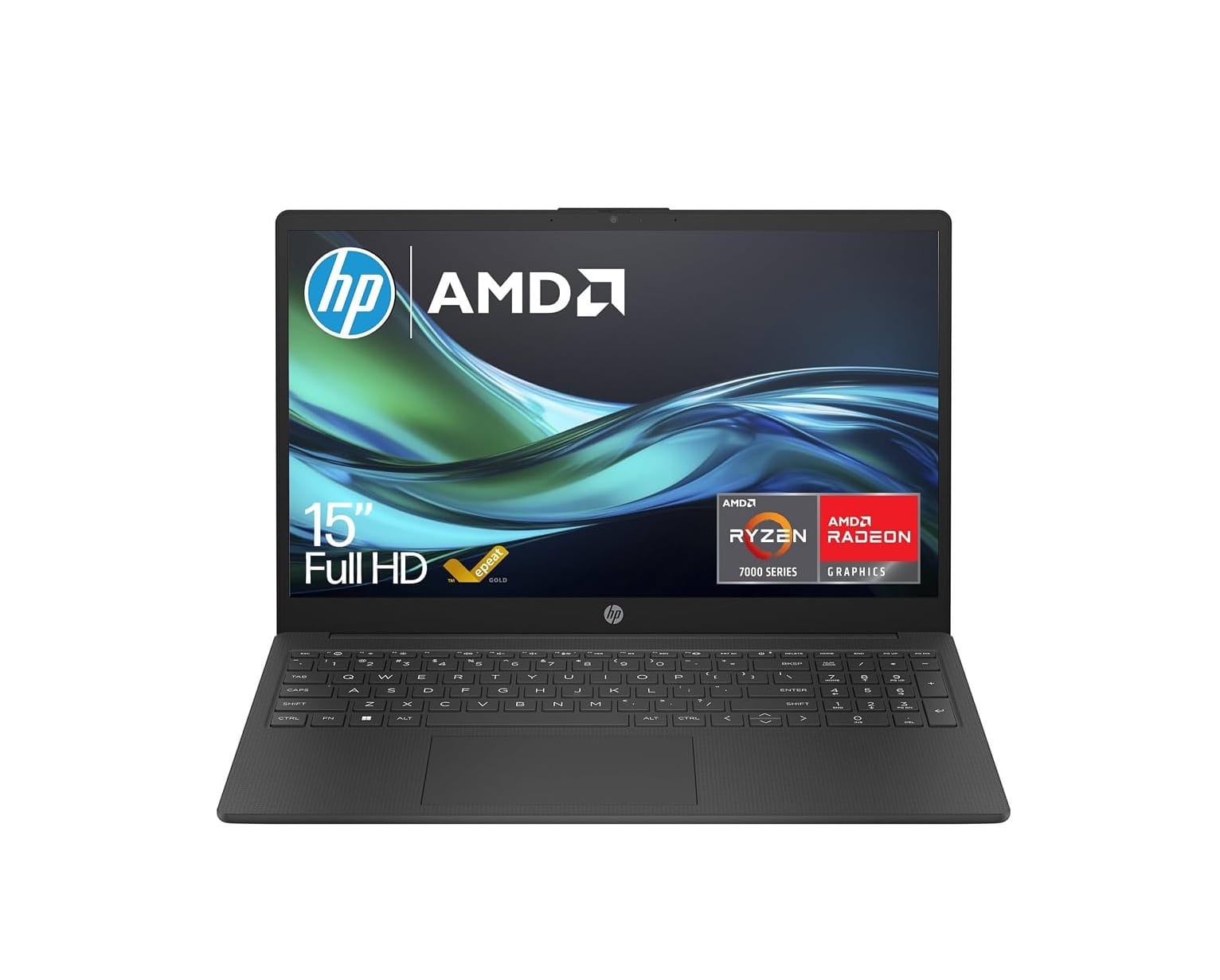 Laptop HP 15 - Ryzen 3 7320U, 4Gb Ram, AMD Radeon 610M, 128Gb SSD, 15.6
