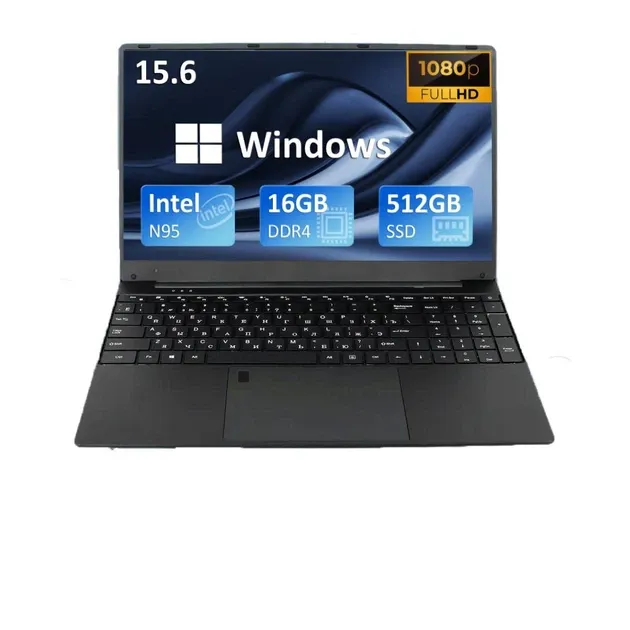 Laptop - Intel N95, 16 Gb Ram, 500 Gb SSD, 17.6