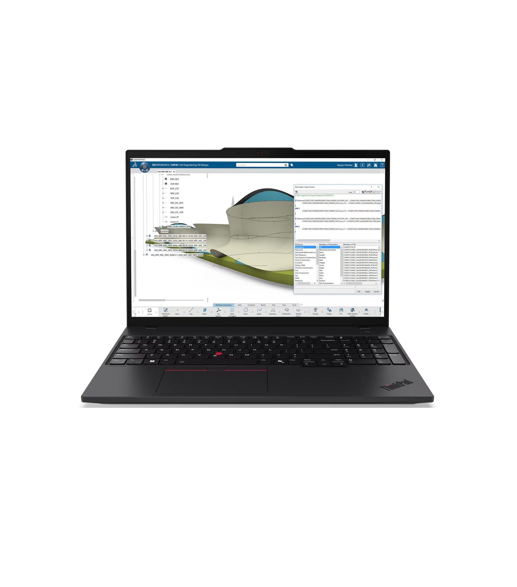 Lenovo ThinkPad P16s Gen1 - Ryzen 7 PRO 6850U, 16Gb Ram, Radeon, 512Gb SSD, 16