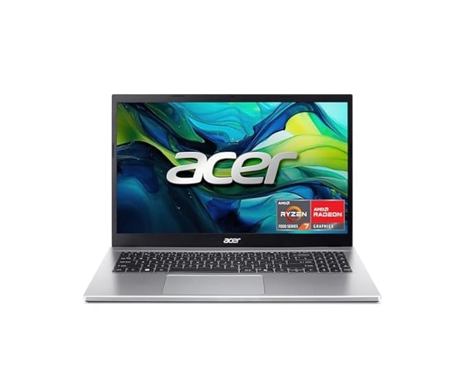 Acer Aspire Go 15 - Ryzen 7 7730U, 16Gb Ram, AMD Radeon Vega 8 Graphics, 512Gb SSD, 15.6
