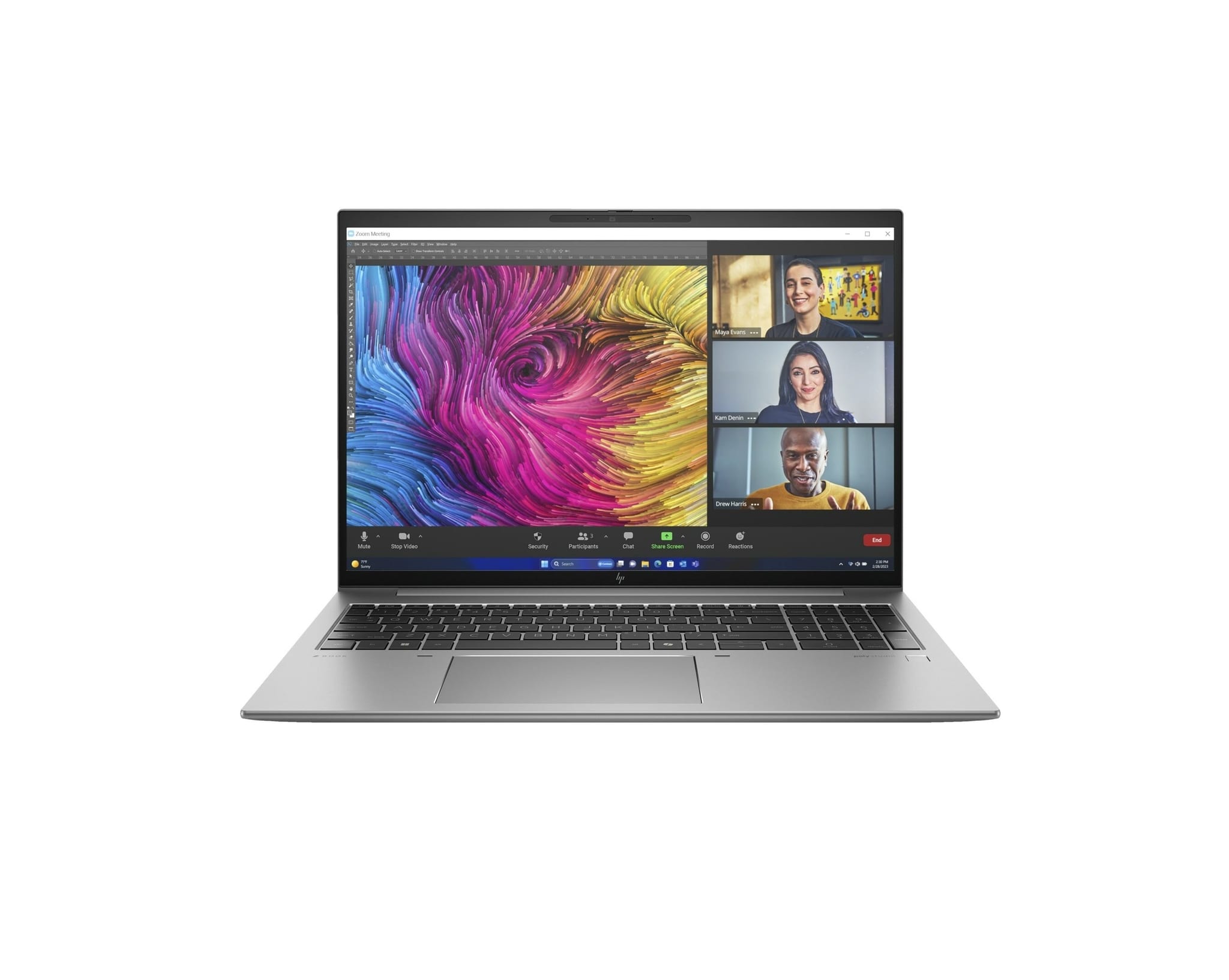 HP ZBook 8 G1i - Core Ultra 7 265H, 32Gb Ram, RTX 500 Ada, 2Tb SSD, 16