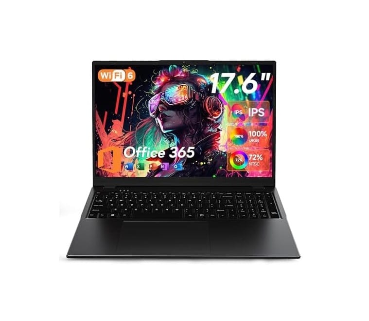 Laptop Jumper 2025 - Intel N95, 16Gb RAM, 500Gb SSD, 17.6